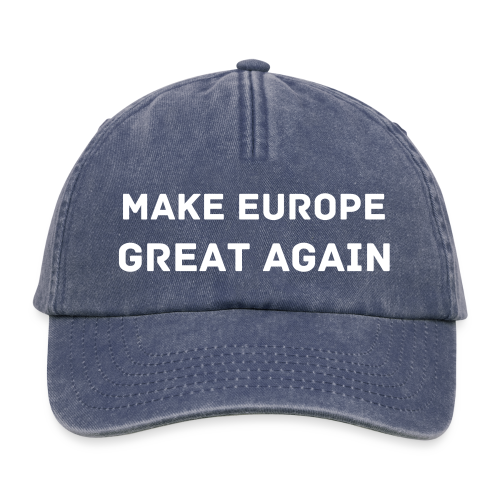 Relaxed Vintage Cap - vintage denim