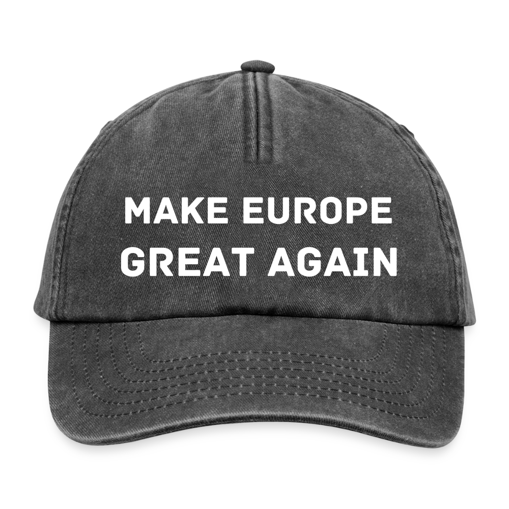 Relaxed Vintage Cap - vintage black